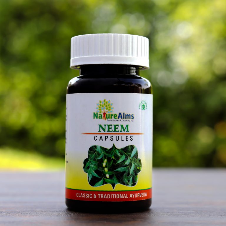 Buy Neem Capsules (60 Capsules) for a healthy skin